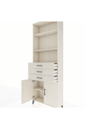 Arges Dolap 4 Raflı 3 Çekmeceli 2 Kapaklı 88x30x243 - S33M270V1A
