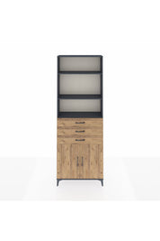 Arges Dolap 4 Raflı 3 Çekmeceli 2 Kapaklı 88x30x243 - S33M270V6A
