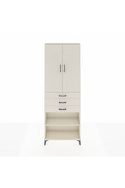 Arges Dolap 4 Raflı 3 Çekmeceli 2 Kapaklı 88x30x243 - S33M271V1A