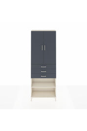 Arges Dolap 4 Raflı 3 Çekmeceli 2 Kapaklı 88x30x243 - S33M271V2A