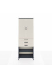Arges Dolap 4 Raflı 3 Çekmeceli 2 Kapaklı 88x30x243 - S33M271V4A