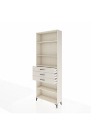 Arges Dolap 4 Raflı 3 Çekmeceli 88x30x243 - S33M272V1A