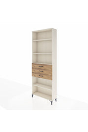 Arges Dolap 4 Raflı 3 Çekmeceli 88x30x243 - S33M272V3A