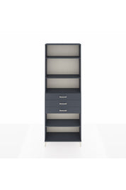 Arges Dolap 4 Raflı 3 Çekmeceli 88x30x243 - S33M272V5A