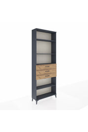 Arges Dolap 4 Raflı 3 Çekmeceli 88x30x243 - S33M272V6A