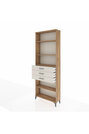Arges Dolap 4 Raflı 3 Çekmeceli 88x30x243 - S33M272V7A