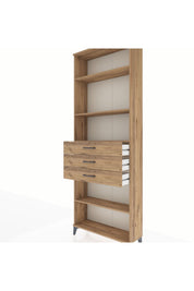 Arges Dolap 4 Raflı 3 Çekmeceli 88x30x243 - S33M272V9A