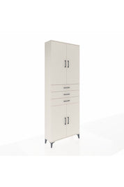 Arges Dolap 4 Raflı 3 Çekmeceli 4 Kapaklı 88x30x243 - S33M273V1A