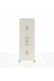 Arges Dolap 4 Raflı 3 Çekmeceli 4 Kapaklı 88x30x243 - S33M273V1A