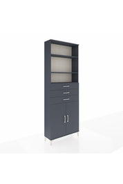 Arges Dolap 4 Raflı 3 Çekmeceli 2 Kapaklı 88x30x243 - S33M274V5A