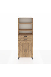 Arges Dolap 4 Raflı 3 Çekmeceli 2 Kapaklı 88x30x243 - S33M274V9A