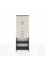 Arges Dolap 4 Raflı 3 Çekmeceli 2 Kapaklı 88x30x243 - S33M275V4A