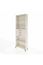 Arges Dolap 4 Raflı 3 Çekmeceli 88x30x243 - S33M276V1A