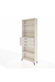 Arges Dolap 4 Raflı 3 Çekmeceli 88x30x243 - S33M276V1A