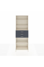 Arges Dolap 4 Raflı 3 Çekmeceli 88x30x243 - S33M276V2A
