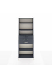 Arges Dolap 4 Raflı 3 Çekmeceli 88x30x243 - S33M276V5A