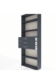 Arges Dolap 4 Raflı 3 Çekmeceli 88x30x243 - S33M276V5A