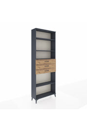 Arges Dolap 4 Raflı 3 Çekmeceli 88x30x243 - S33M276V6A