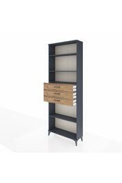 Arges Dolap 4 Raflı 3 Çekmeceli 88x30x243 - S33M276V6A