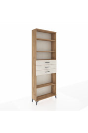 Arges Dolap 4 Raflı 3 Çekmeceli 88x30x243 - S33M276V7A