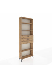 Arges Dolap 4 Raflı 3 Çekmeceli 88x30x243 - S33M276V9A