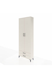 Arges Dolap 5 Raflı 2 Çekmeceli 2 Kapaklı 88x30x243 - S33M277V1A
