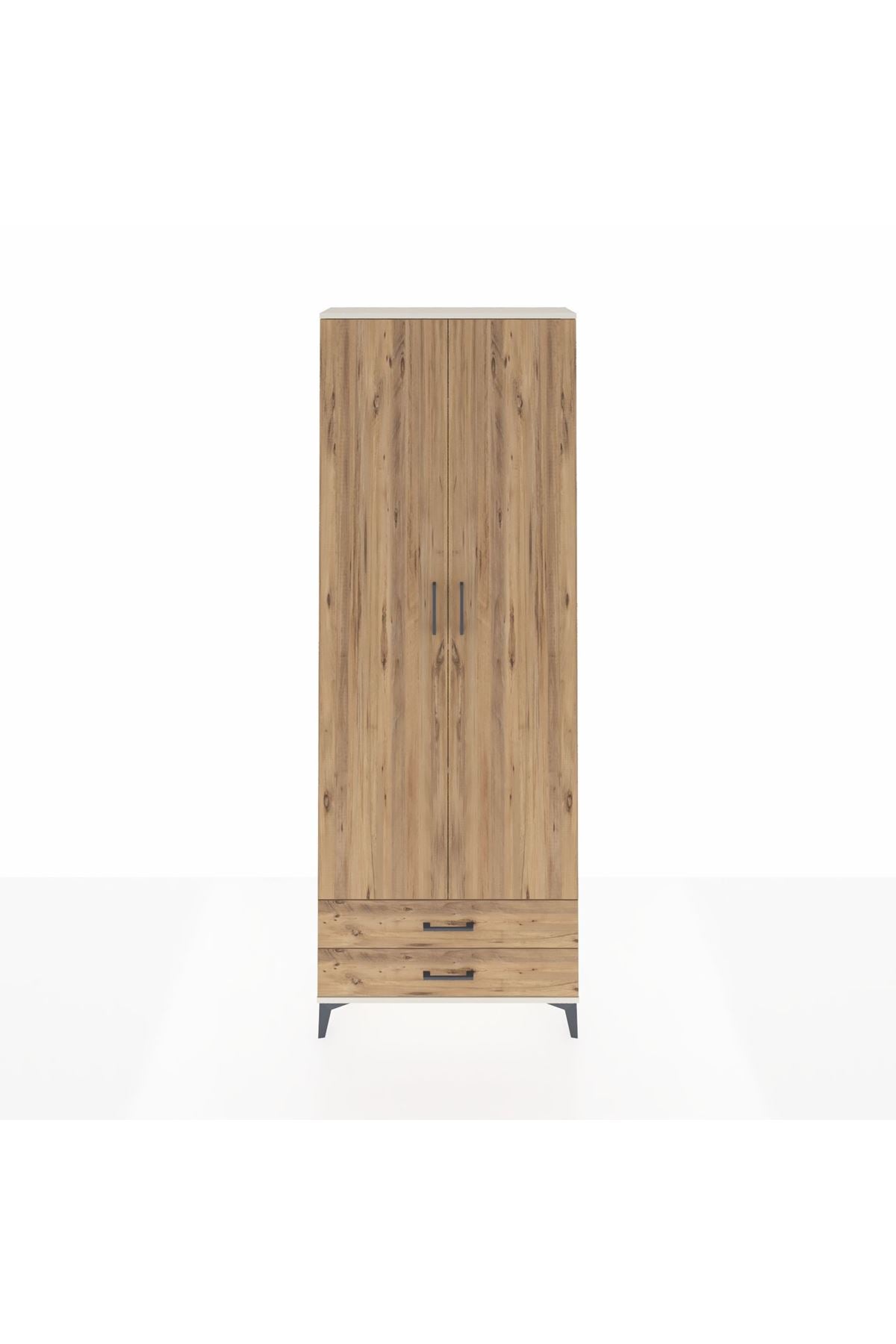 Arges Dolap 5 Raflı 2 Çekmeceli 2 Kapaklı 88x30x243 - S33M277V3A