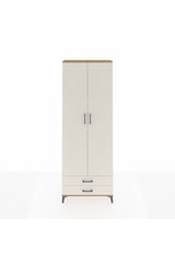 Arges Dolap 5 Raflı 2 Çekmeceli 2 Kapaklı 88x30x243