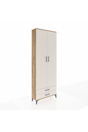Arges Dolap 5 Raflı 2 Çekmeceli 2 Kapaklı 88x30x243 - S33M277V7A