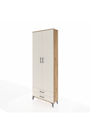 Arges Dolap 5 Raflı 2 Çekmeceli 2 Kapaklı 88x30x243 - S33M277V7A