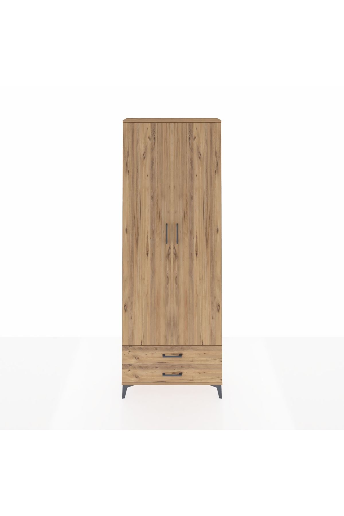 Arges Dolap 5 Raflı 2 Çekmeceli 2 Kapaklı 88x30x243 - S33M277V9A