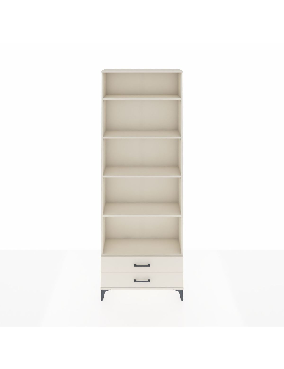 Arges Dolap 5 Raflı 2 Çekmeceli 88x30x243 - S33M278V1A