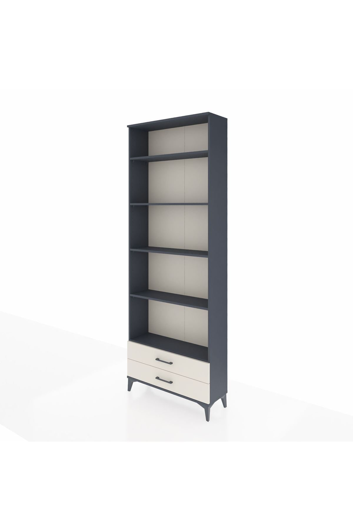 Arges Dolap 5 Raflı 2 Çekmeceli 88x30x243 - S33M278V4A