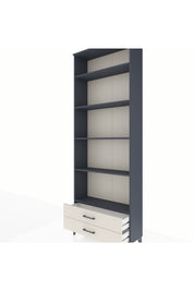Arges Dolap 5 Raflı 2 Çekmeceli 88x30x243 - S33M278V4A