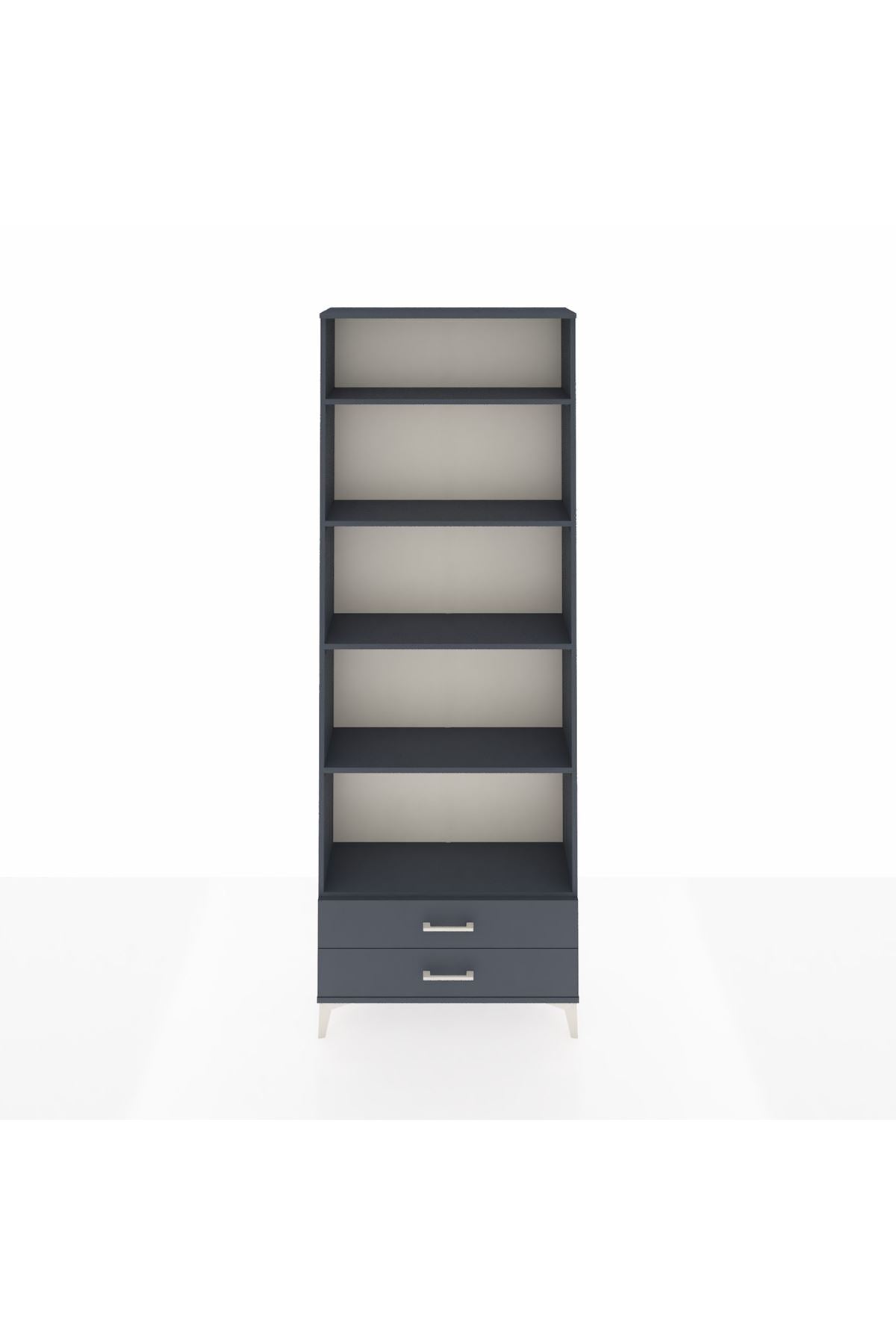 Arges Dolap 5 Raflı 2 Çekmeceli 88x30x243 - S33M278V5A