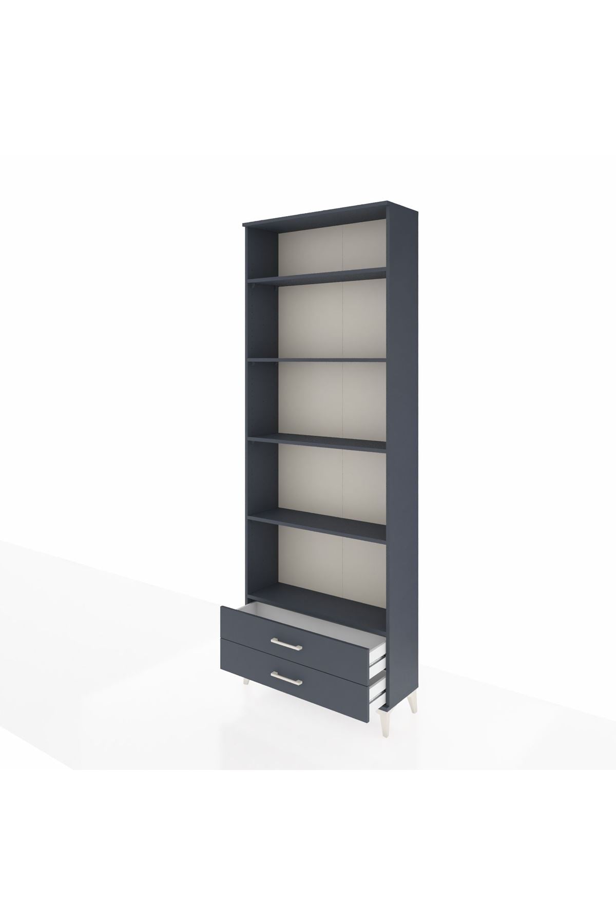 Arges Dolap 5 Raflı 2 Çekmeceli 88x30x243 - S33M278V5A