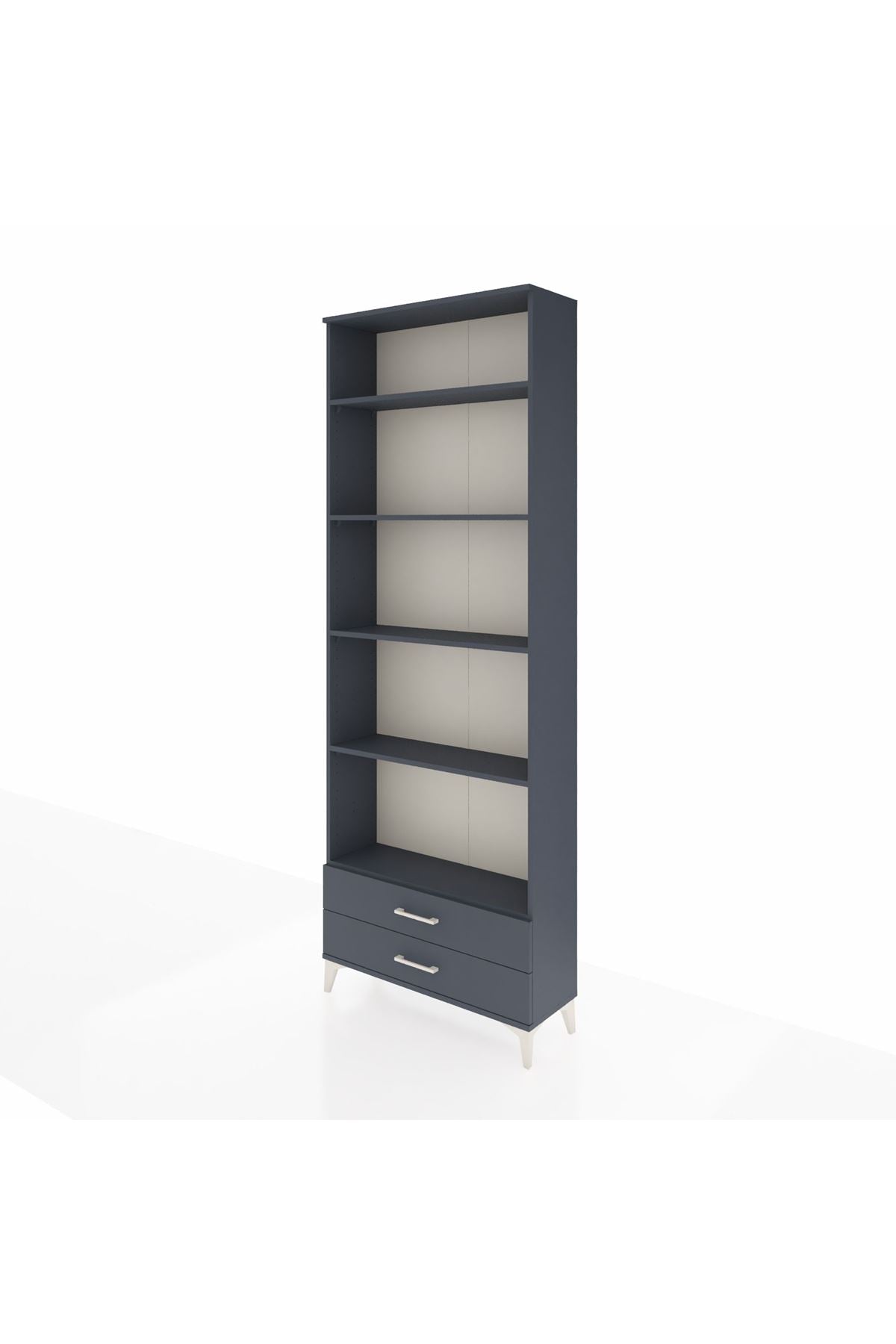 Arges Dolap 5 Raflı 2 Çekmeceli 88x30x243 - S33M278V5A