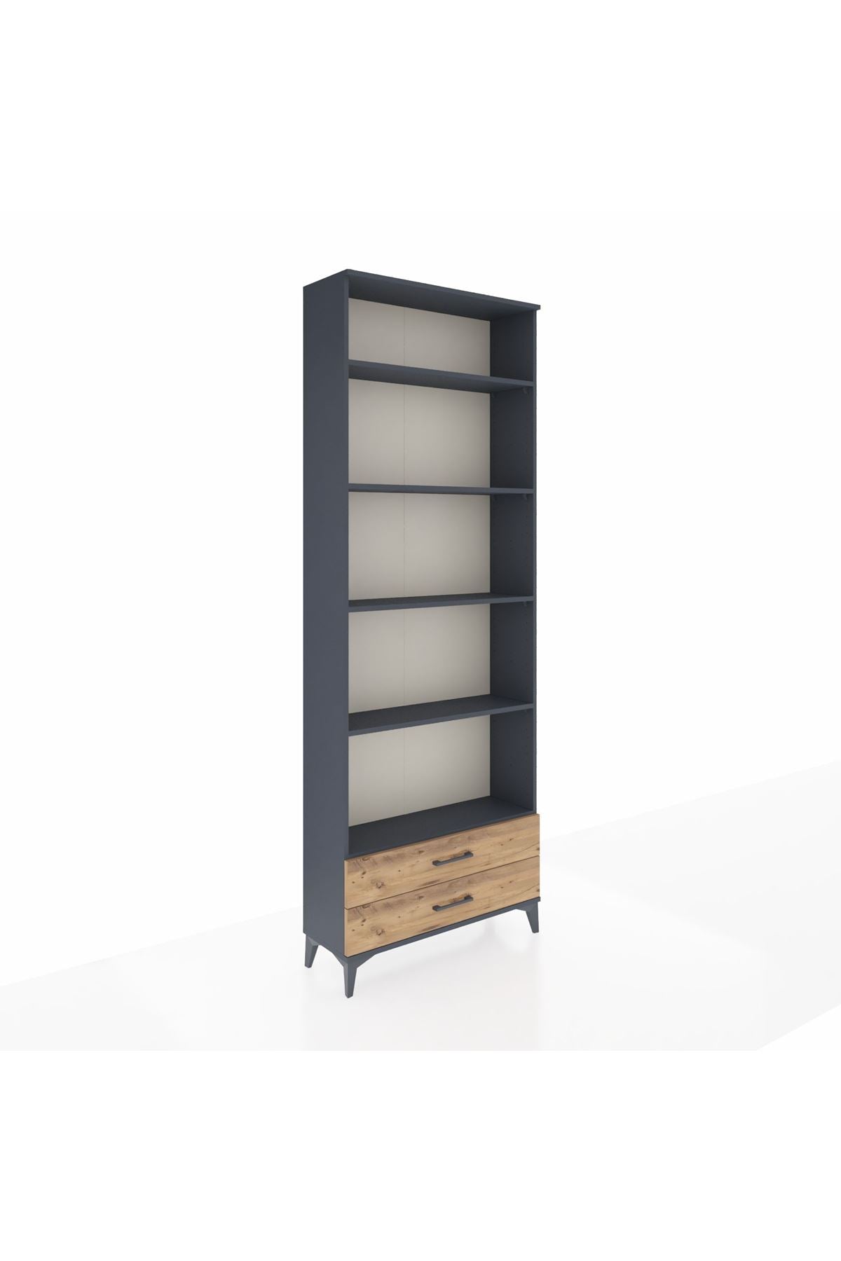Arges Dolap 5 Raflı 2 Çekmeceli 88x30x243 - S33M278V6A