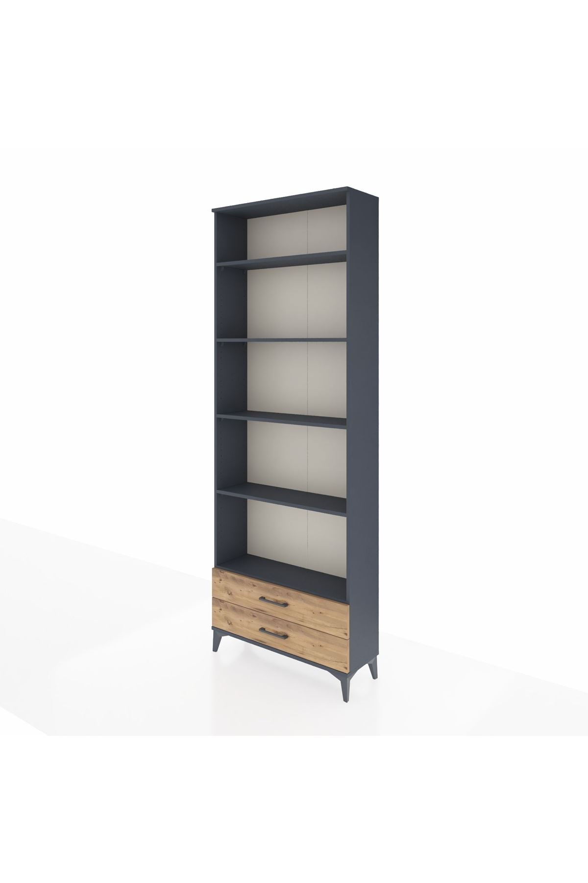 Arges Dolap 5 Raflı 2 Çekmeceli 88x30x243 - S33M278V6A