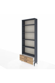 Arges Dolap 5 Raflı 2 Çekmeceli 88x30x243 - S33M278V6A