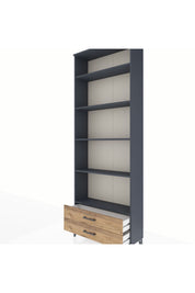 Arges Dolap 5 Raflı 2 Çekmeceli 88x30x243 - S33M278V6A