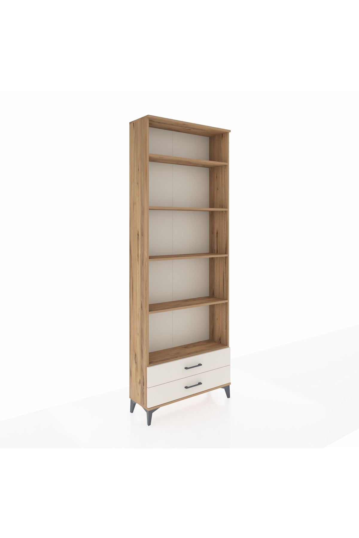 Arges Dolap 5 Raflı 2 Çekmeceli 88x30x243 - S33M278V7A
