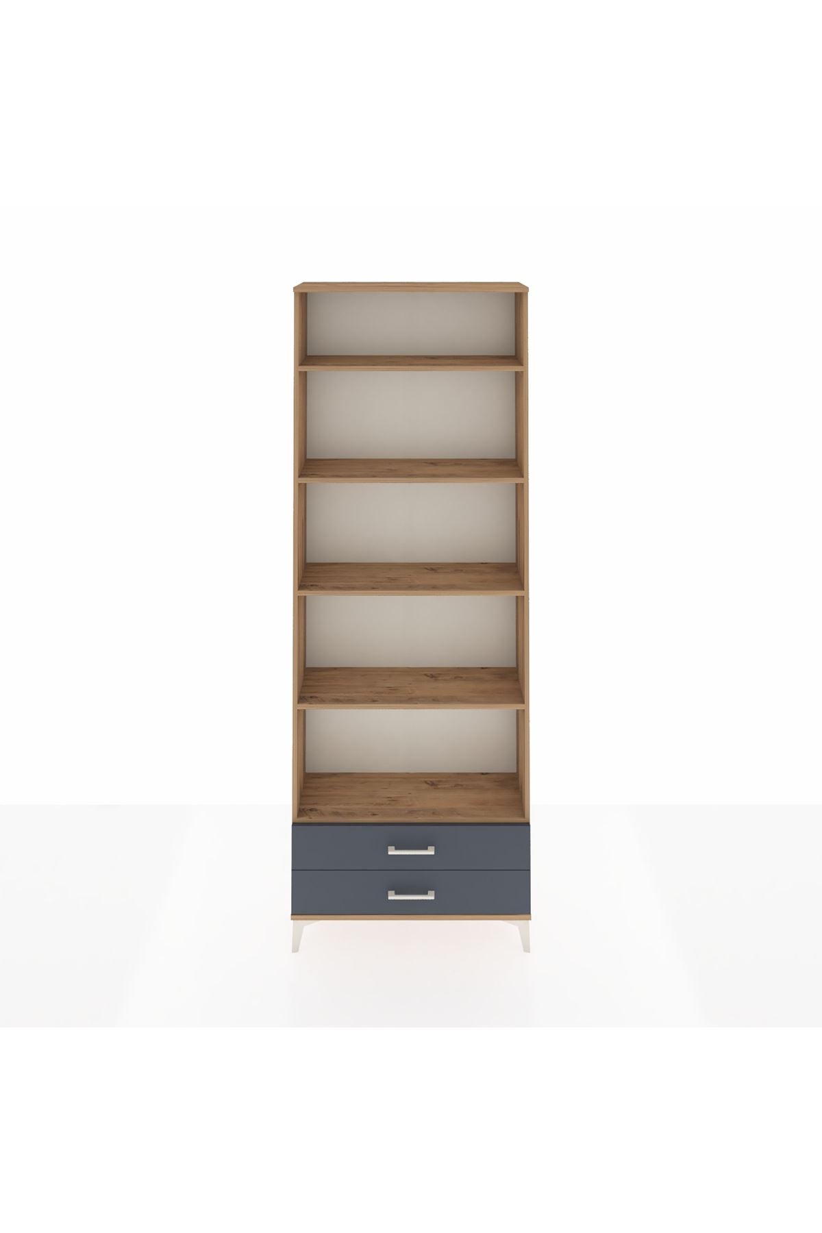 Arges Dolap 5 Raflı 2 Çekmeceli 88x30x243 - S33M278V8A