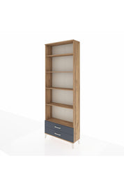 Arges Dolap 5 Raflı 2 Çekmeceli 88x30x243 - S33M278V8A