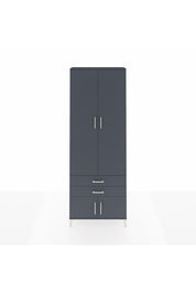Arges Dolap 4 Raflı 2 Çekmeceli 4 Kapaklı 88x30x243 - S33M279V5A