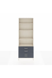 Arges Dolap 4 Raflı 2 Çekmeceli 2 Kapaklı 88x30x243 - S33M280V2A