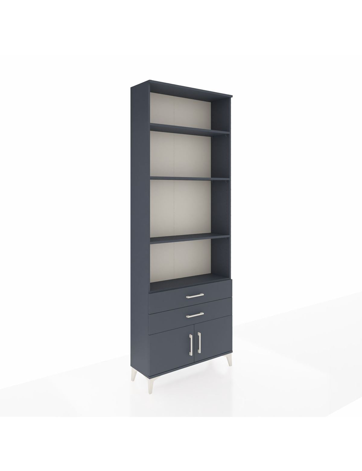 Arges Dolap 4 Raflı 2 Çekmeceli 2 Kapaklı 88x30x243 - S33M280V5A
