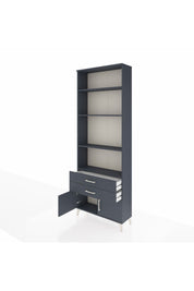 Arges Dolap 4 Raflı 2 Çekmeceli 2 Kapaklı 88x30x243 - S33M280V5A