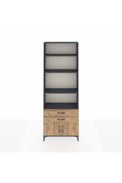 Arges Dolap 4 Raflı 2 Çekmeceli 2 Kapaklı 88x30x243 - S33M280V6A