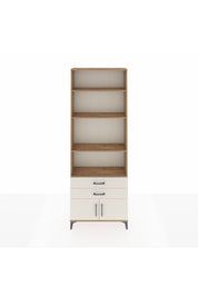 Arges Dolap 4 Raflı 2 Çekmeceli 2 Kapaklı 88x30x243 - S33M280V7A